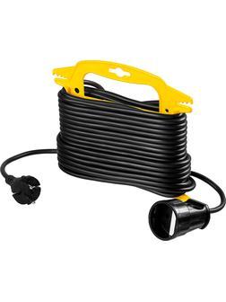 Удлинитель на рамке ″MF 207″, 15 м, 2200 Вт, 1 гнездо, ПВС 2х0,75 мм2, STAYER