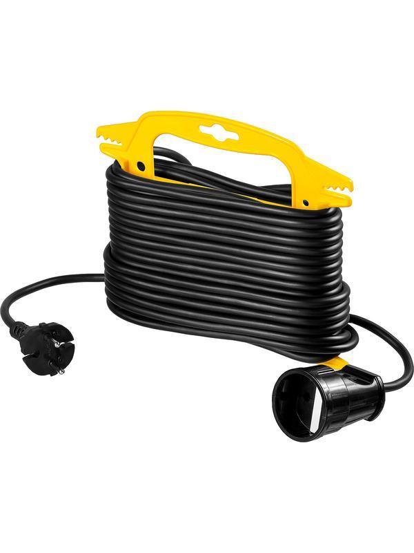 Удлинитель на рамке ″MF 207″, 15 м, 2200 Вт, 1 гнездо, ПВС 2х0,75 мм2, STAYER