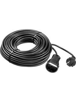 ЗУБР ПВС-207-Ш, ПВС, 2 x 0.75 мм2, 50 м, 2200 Вт, силовой удлинитель-шнур (55023-50)