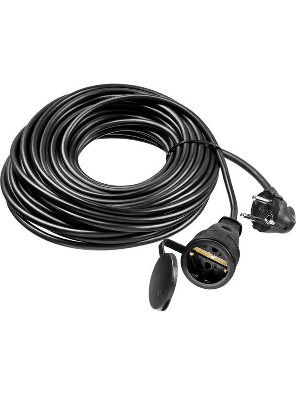 ЗУБР КГ-325-Ш, КГ, 3 х 2.5 мм2, 20 м, IP44, 4000 Вт, силовой удлинитель-шнур, Профессионал (55017-20)