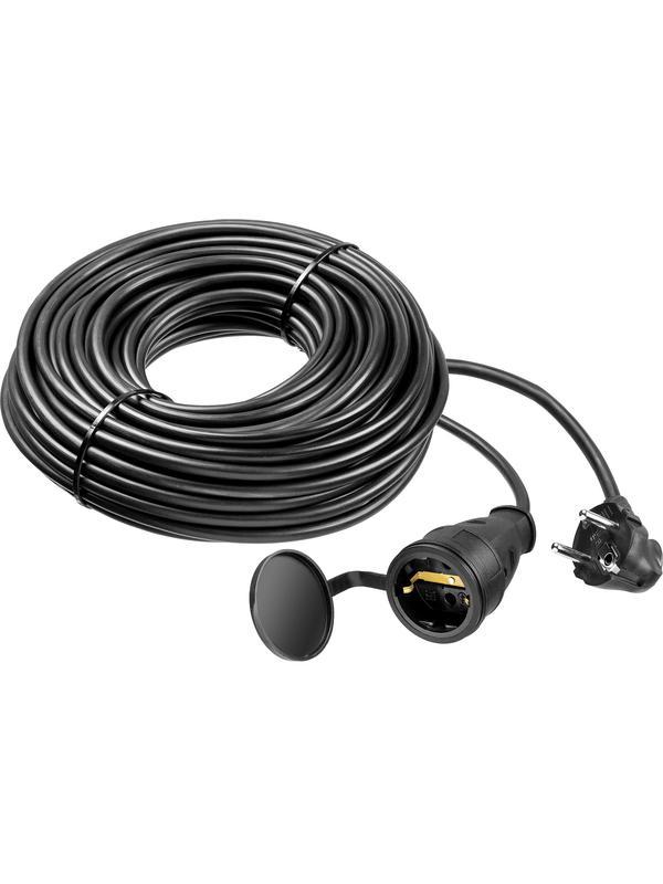 ЗУБР КГ-325-Ш, КГ, 3 х 2.5 мм2, 30 м, IP44, 4000 Вт, силовой удлинитель-шнур, Профессионал (55017-30)