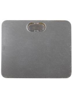 СВЕТОЗАР Гамма, с подсветкой одноклавишный, без вставки и рамки, цвет светло-серый металлик, 10 A/~250 B, электрический выключатель (SV-54131-SM)