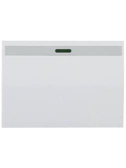 СВЕТОЗАР Эффект, без вставки и рамки, одноклавишный выключатель (SV-54431-W)