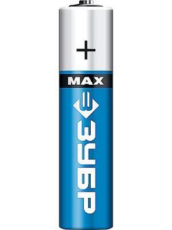 ЗУБР TURBO-MAX, ААА х 2, 1.5 В, алкалиновая батарейка (59203-2C)