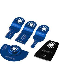 ЗУБР НР-5 UniLock, OIS-хвост., 5 предм., набор насадок для реноватора, Профессионал (15573)