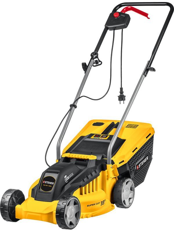 STEHER 1300 Вт, ш/с 33 cм, сетевая газонокосилка (LM-33-1300)
