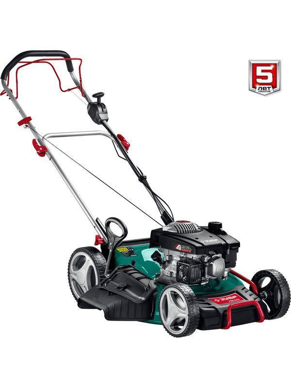 ЗУБР 510 мм, 6.5 л.с., бензиновая самоходная газонокосилка (ГБС-510)