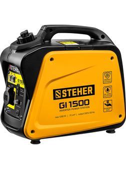STEHER 1200 Вт, инверторный генератор (GI-1500)