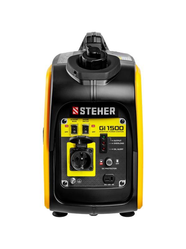 STEHER 1200 Вт, инверторный генератор (GI-1500)
