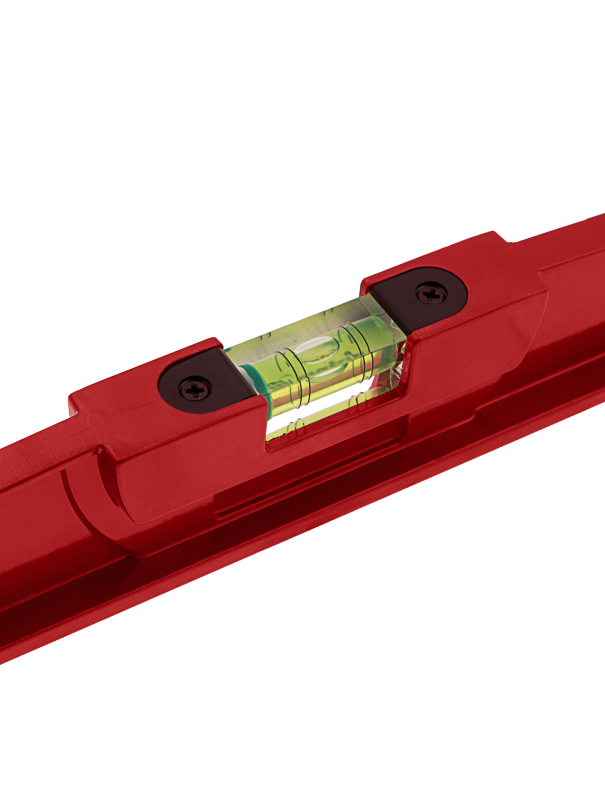 Уровень литой алюминиевый MIRAX 34612-060 с зеркальным глазком / 60 см.