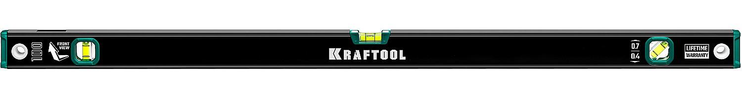 KRAFTOOL 1000 мм, с зеркальным глазком, уровень (34781-100)