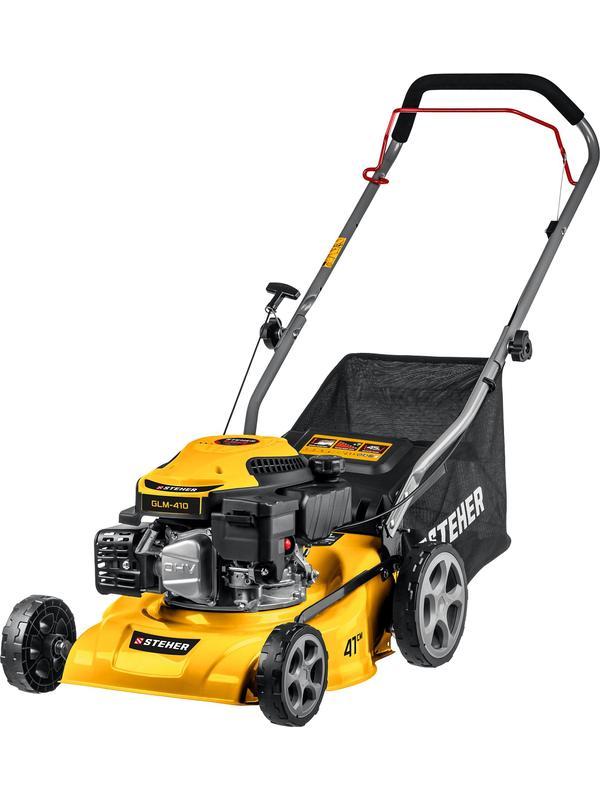 STEHER 410 мм, 3.5 л.с., бензиновая газонокосилка (GLM-410)