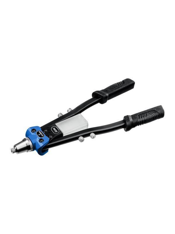 ЗУБР 2.4 - 6.4 мм, 390 мм, усиленный двуручный заклепочник, Профессионал (311971)