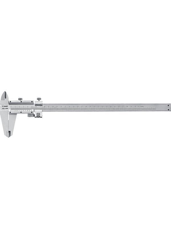 ЗУБР ШЦ-1-300, 300 мм, стальной штангенциркуль, Профессионал (34514-300)