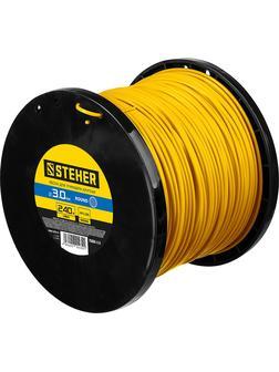 STEHER КРУГ, 3.0 мм, 240 м, леска для триммера (75005-3.0)