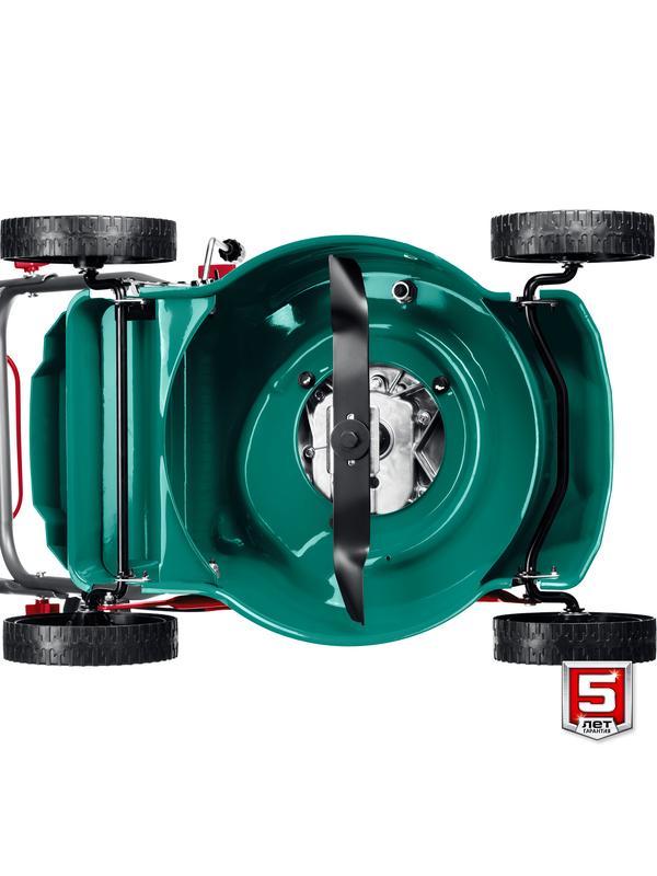 ЗУБР 410 мм, 3.5 л.с., бензиновая газонокосилка (ГБ-410)