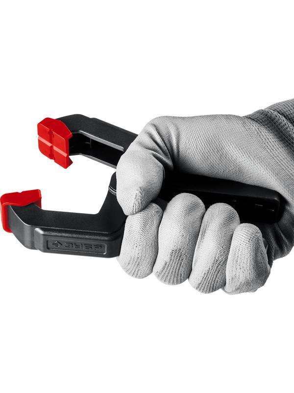 ЗУБР МЗ-80, 75 х 75 мм, пружинный зажим (32247-8)