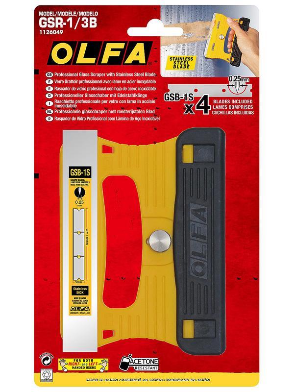 OLFA 120 мм, скребок (OL-GSR-1/3B)