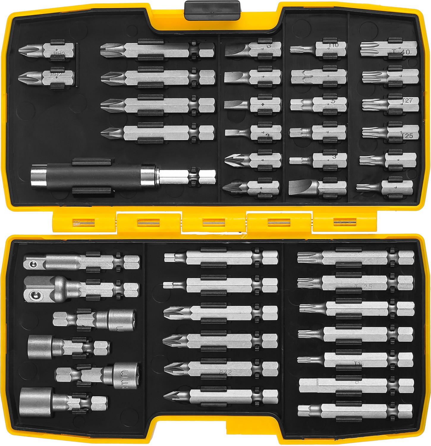 STAYER 44 шт, набор многофункциональных бит, Professional (26135-H44)