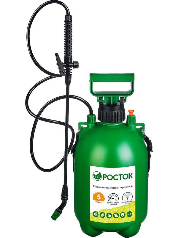 РОСТОК RT-5, 5 л, первичный полиэтилен, переносной опрыскиватель (425115)
