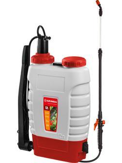 GRINDA KS-12, 12 л, с телескопическим удлинителем, ранцевый опрыскиватель (425217)