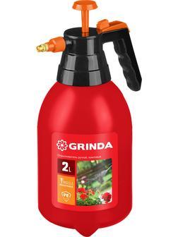 GRINDA PS-2, 2 л, ручной, колба из полиэтилена, помповый опрыскиватель (425053)