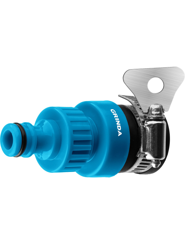 Адаптер штуцерный Grinda 8-426321 с хомутом и внутренней резьбой / 3/4