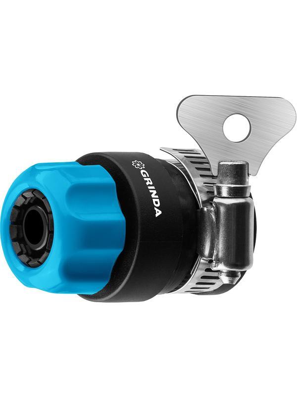 GRINDA TCC-34, диаметр 3/4″, с металлическим хомутом, для шланга, быстросъемный соединитель, PROLine (8-426335)