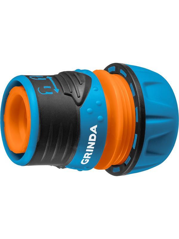 GRINDA TL-34, 3/4″, запирающим механизмом, пластиковый с TPR, для шланга, быстросъемный соединитель, PROLine (8-426428)