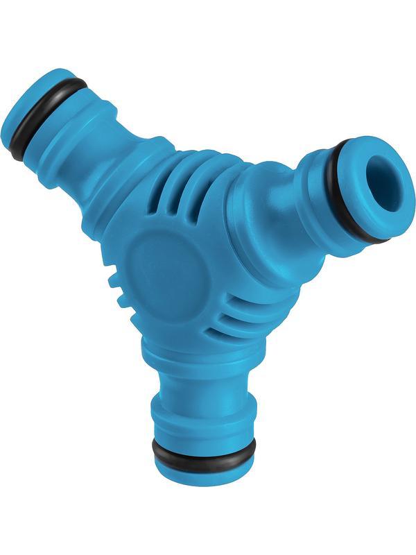 GRINDA Premium TW-1, ударопрочный пластик с покрытием TPR, штуцерный тройник, PROLine (8-426439)