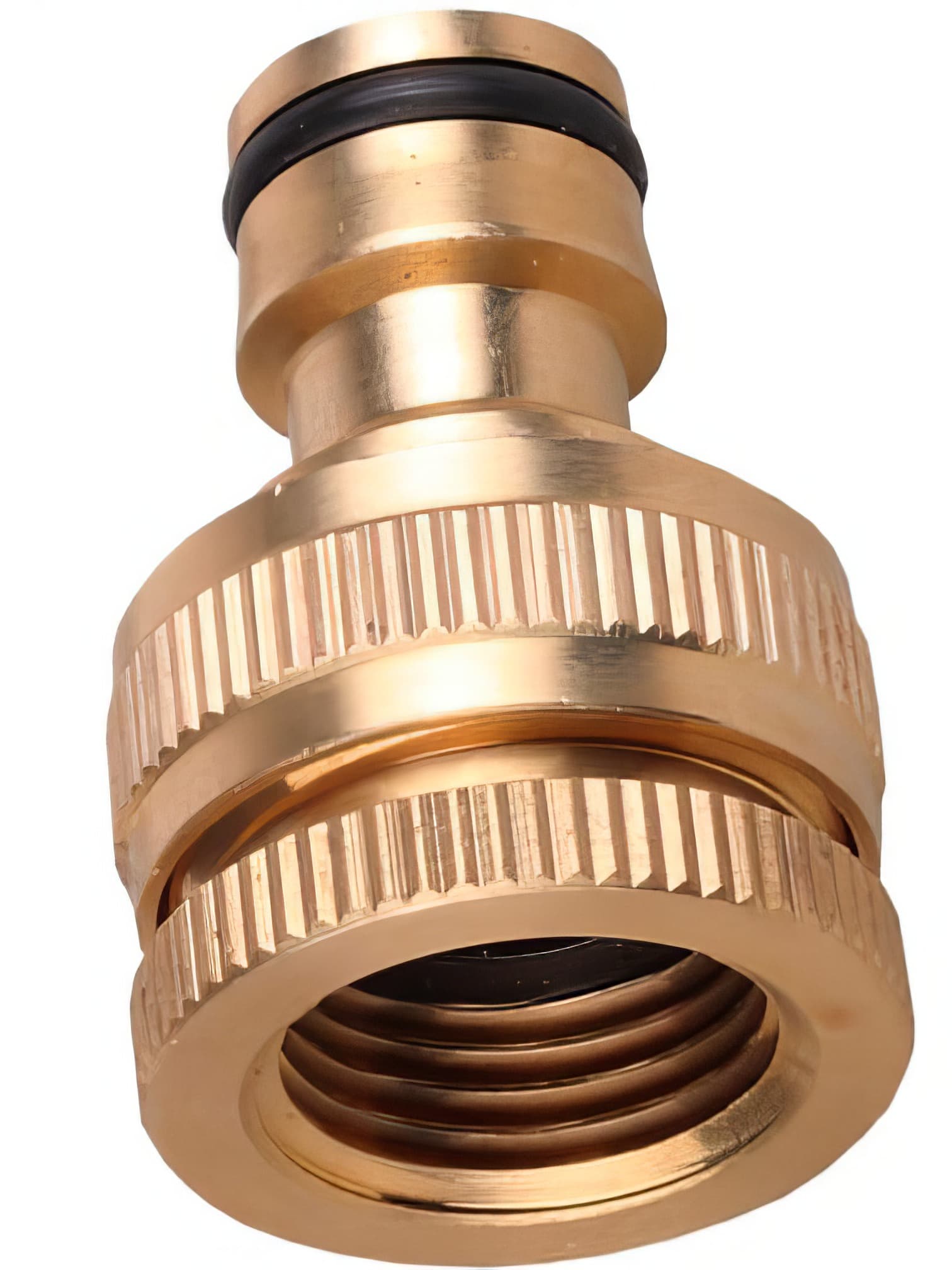 Штуцерный латунный коннектор шланга GRINDA BI-U 8-426105, 1/2 - 3/4″, с внутренней резьбой