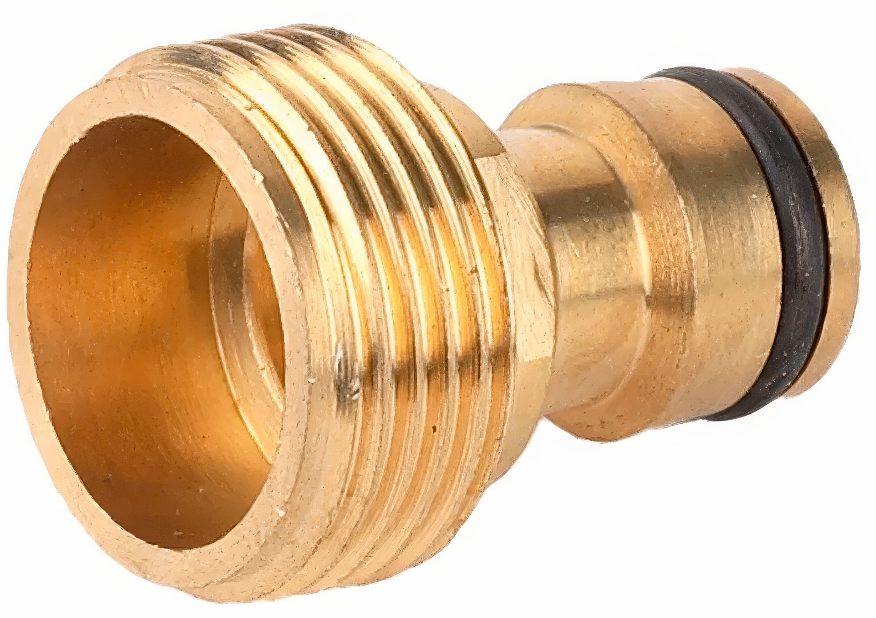 Штуцерный латунный коннектор шланга GRINDA 8-426116,с внешней резьбой / 3/4″