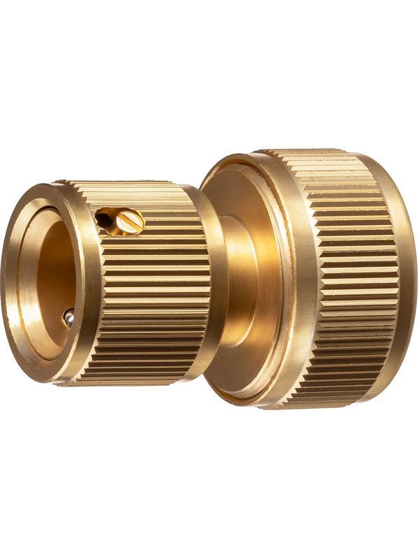 GRINDA BC-34, 3/4″, из латуни, для шланга, быстросъемный соединитель, PROLine (8-426126)