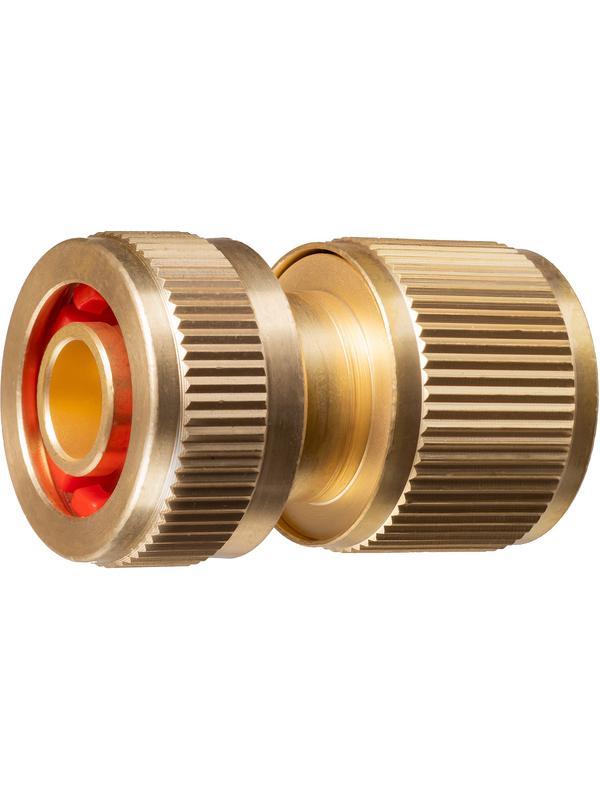 GRINDA BC-12A, 1/2″, с автостопом, из латуни, для шланга, быстросъемный соединитель, PROLine (8-426129)