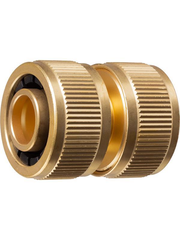 GRINDA BM-34, диаметр 3/4″, из латуни, для шланга, ремонтная муфта, PROLine (8-426143)