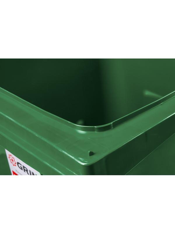 GRINDA МК-120, 120 л, 550 х 480 х 997 мм, мусорный контейнер (3840-12)