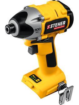 STEHER V1, 20 В, 300 Н·м, без АКБ, бесщеточный винтоверт (CSB-300)