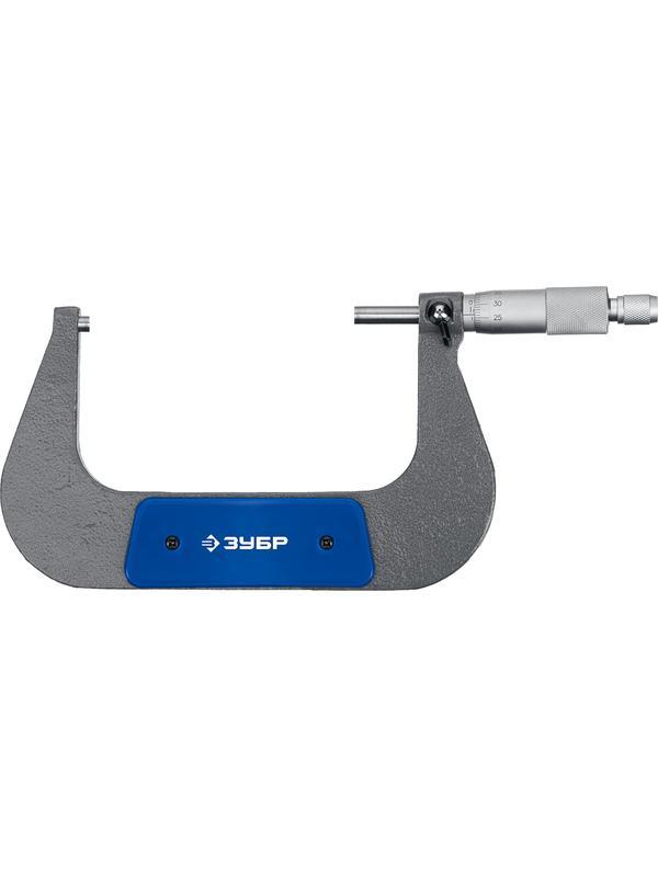 ЗУБР МК 100, 75 - 100 мм, гладкий механический микрометр, Профессионал (34480-100)