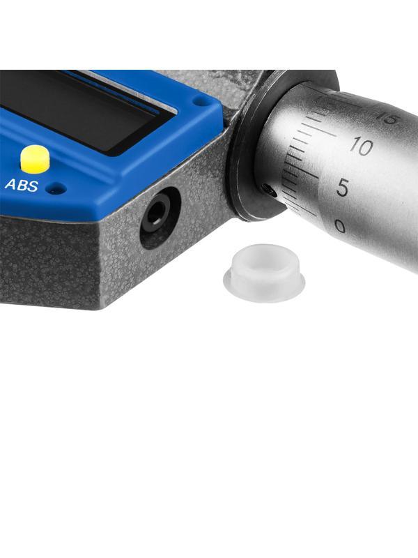 ЗУБР МКЦ 25, 0 - 25 мм, гладкий цифровой микрометр, Профессионал (34482-25)