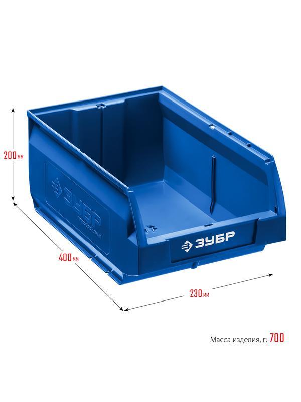 ЗУБР ЛСК-18, 18 л, 400 х 230 х 200 мм, складской лоток, Профессионал (38061-18)