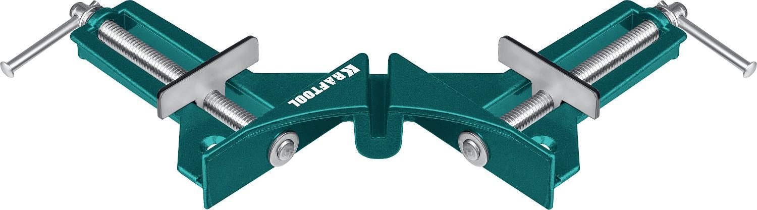 KRAFTOOL HCC-80, глубина зажима 73 мм, угловая струбцина (32203)