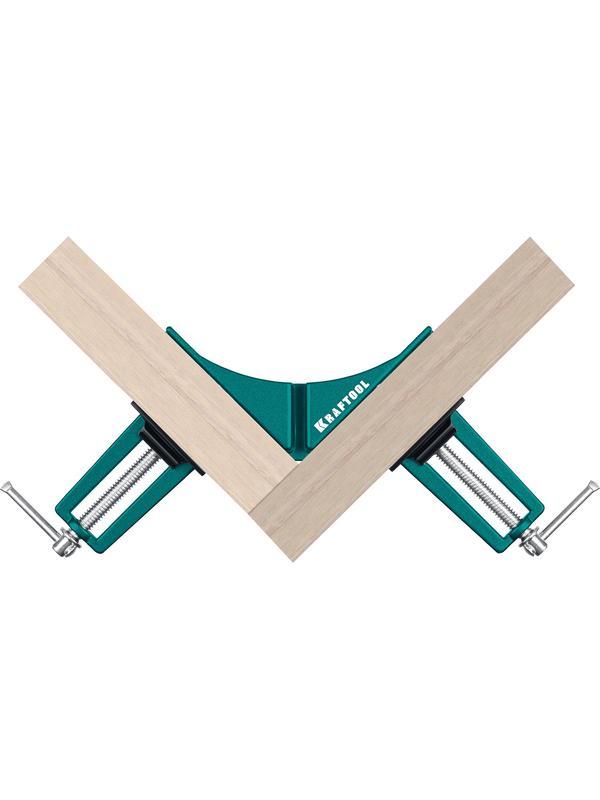 KRAFTOOL HCC-80, глубина зажима 73 мм, угловая струбцина (32203)