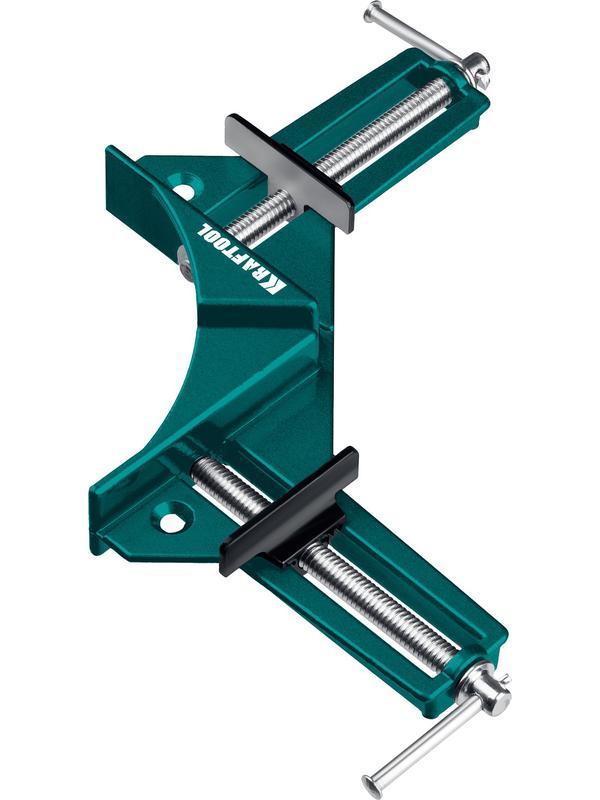 KRAFTOOL HCC-80, глубина зажима 73 мм, угловая струбцина (32203)