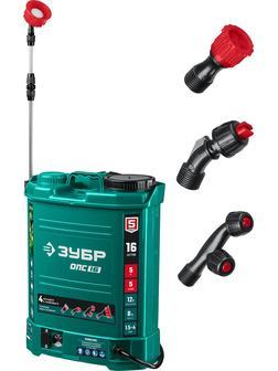 ЗУБР 16 л, аккумуляторный опрыскиватель (ОПС-16)