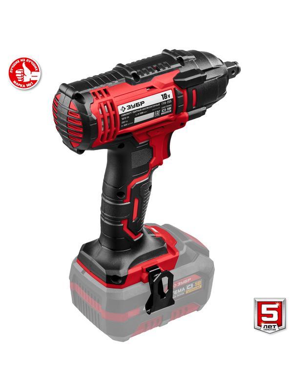 ЗУБР С1-18, 18 В, 250 Н·м, без АКБ, гайковерт ударный (ГУЛ-255)