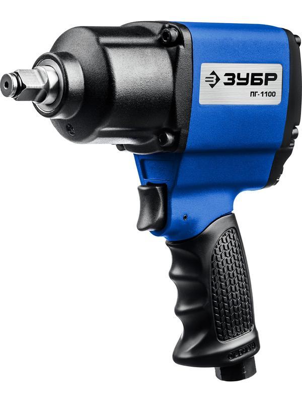 ЗУБР ПГ-1100, 1/2″, 1100 Н·м, ударный пневматический гайковерт, Профессионал (64240)