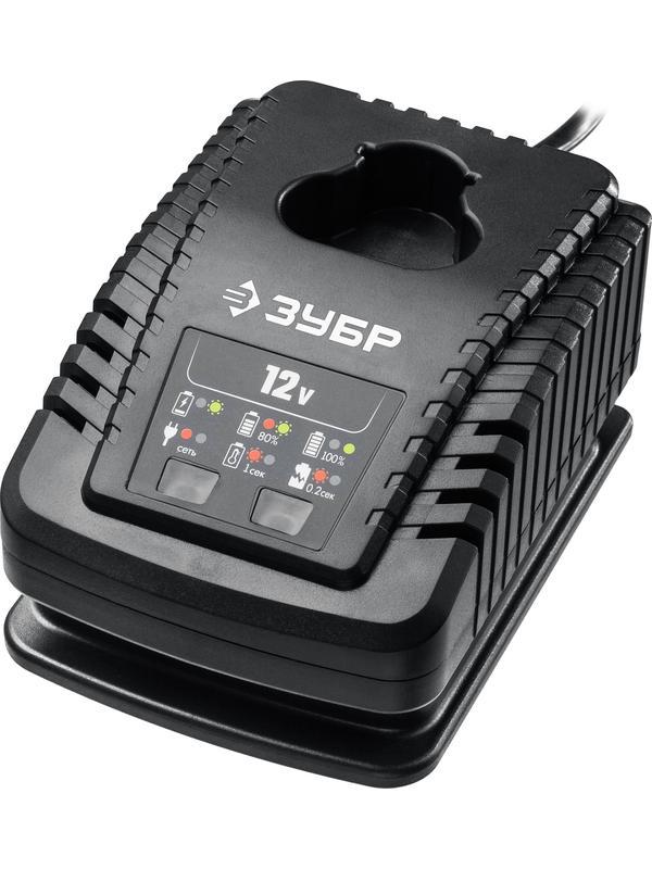 ЗУБР T7, 12 В, 2 А, зарядное устройство для Li-Ion АКБ, Профессионал (RT7-12-2)