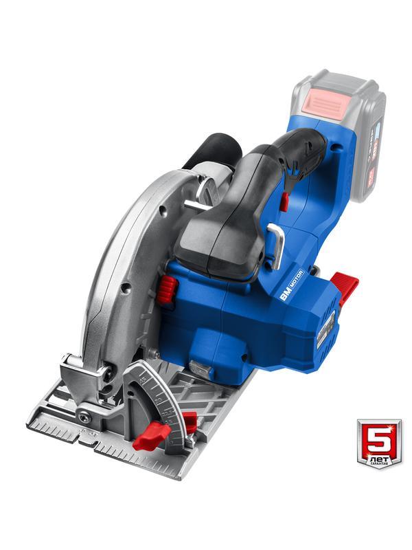 ЗУБР Т7, 20 В, d190 мм, без АКБ, бесщеточная пила циркулярная, Профессионал (CPB-190)