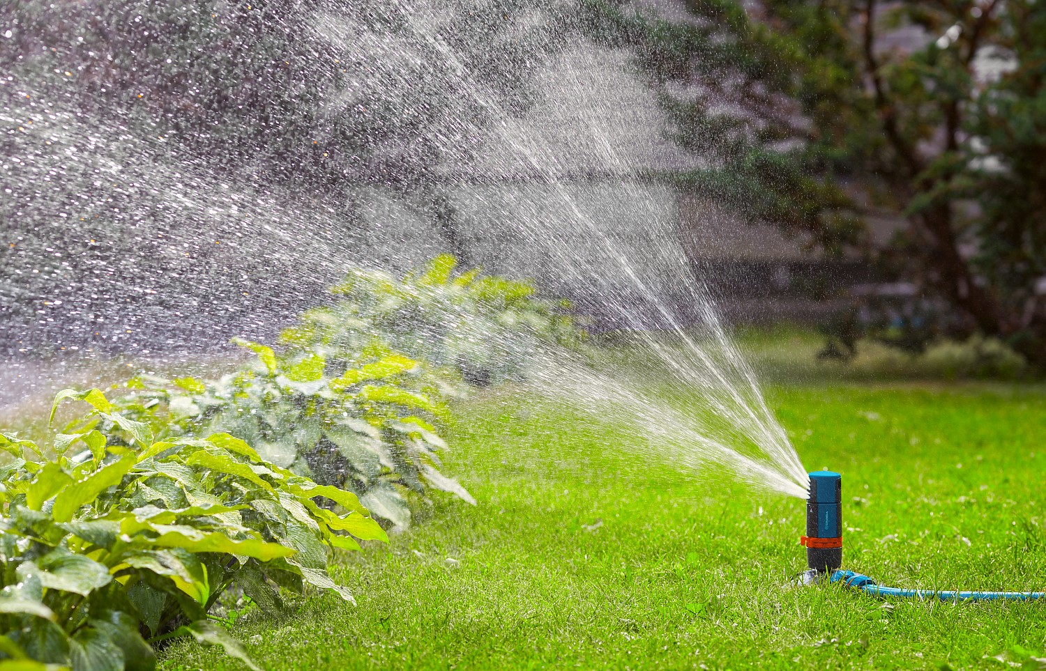 Стационарный распылитель GRINDA RX-2 429303, с шестерённой передачей, пластиковый, на подставке