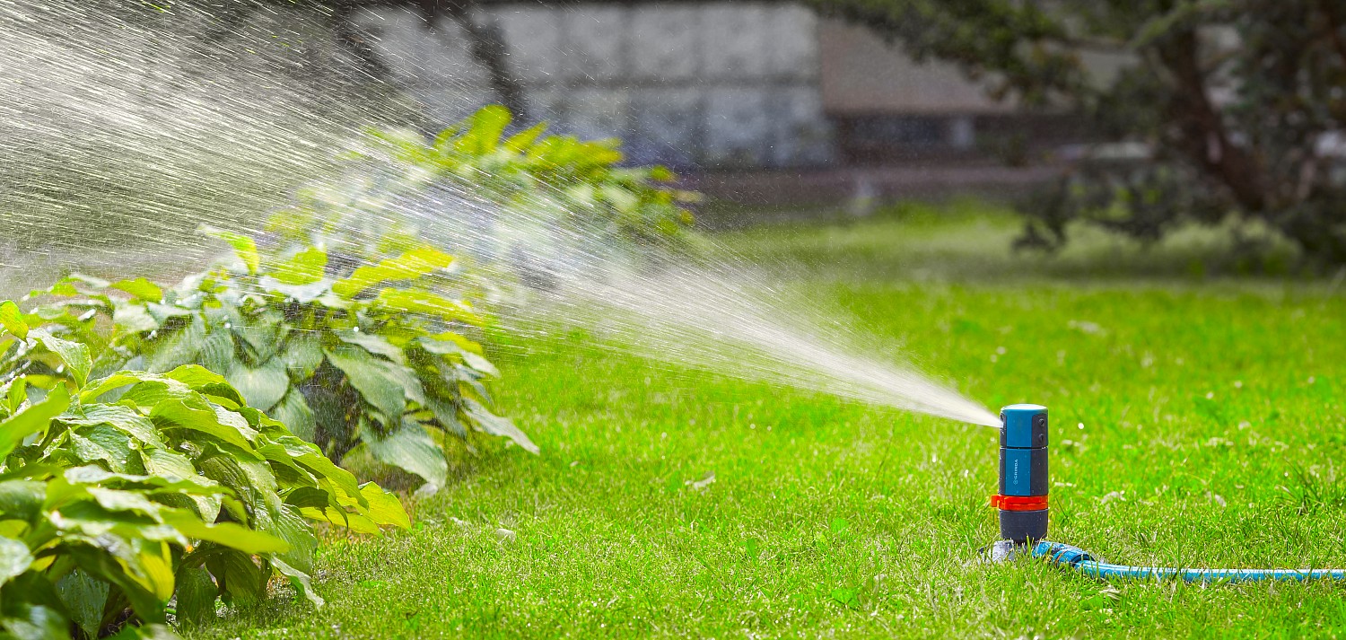 Стационарный распылитель GRINDA RX-2 429303, с шестерённой передачей, пластиковый, на подставке